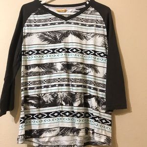 ⚡️3/20⚡️PacSun Palm Raglan Top